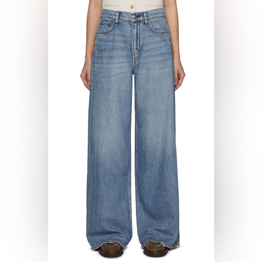 rag & bone Light Blue Flare Jeans new